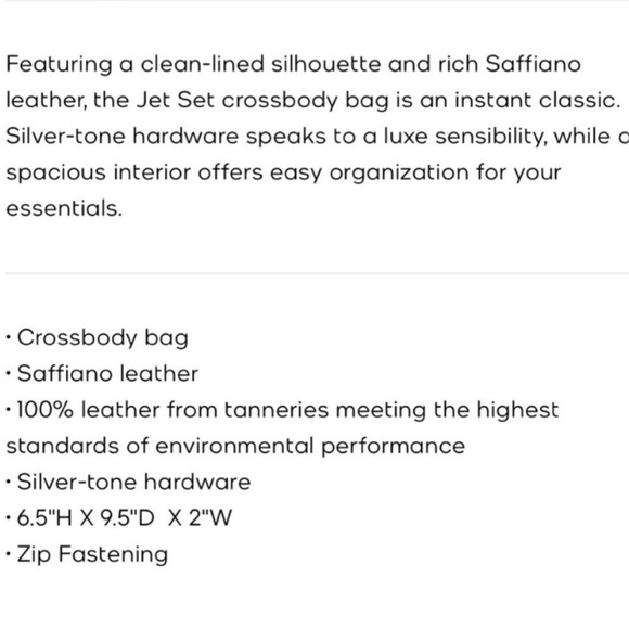 Michael Kors Black Leather Crossbody - Picture 4 of 4